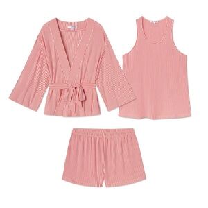 Lake Dreammodal Kimono Shorts Bundle - Terrace Pencil Stripe! Size S